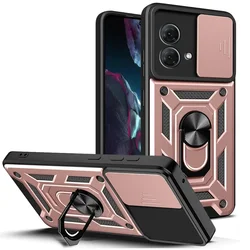 Durable Armor Phone Case for Motorola Moto Edge and G Series (RoseGold)
