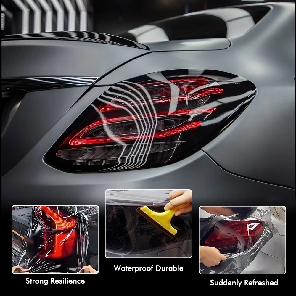 Quality Car Light Headlight Taillight Tint Vinyl Film Headlight Foil Sticker Premium Quality Film on Headlights Car Accessories 1