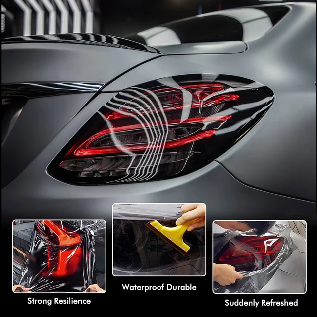 Quality Car Light Headlight Taillight Tint Vinyl Film Headlight Foil Sticker Premium Quality Film on Headlights Car Accessories 1
