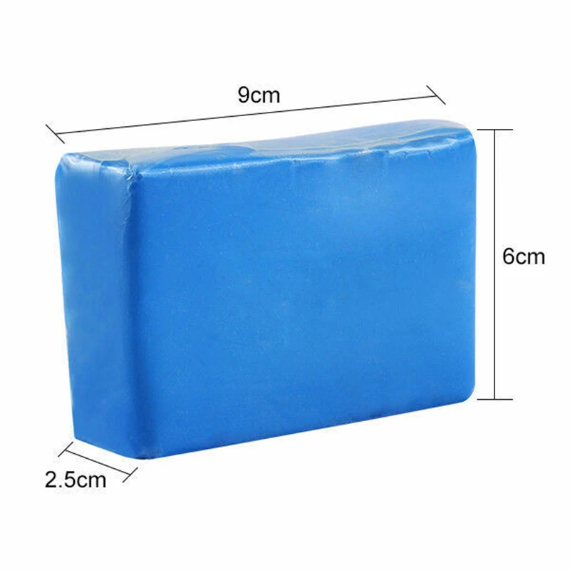 Car Cleaning Clay Bar 1-3Pcs Detailing Auto Car Clean Wash Cleaner Sludge Mud Remove Magic Blue Car Cleaning Brush Accessories