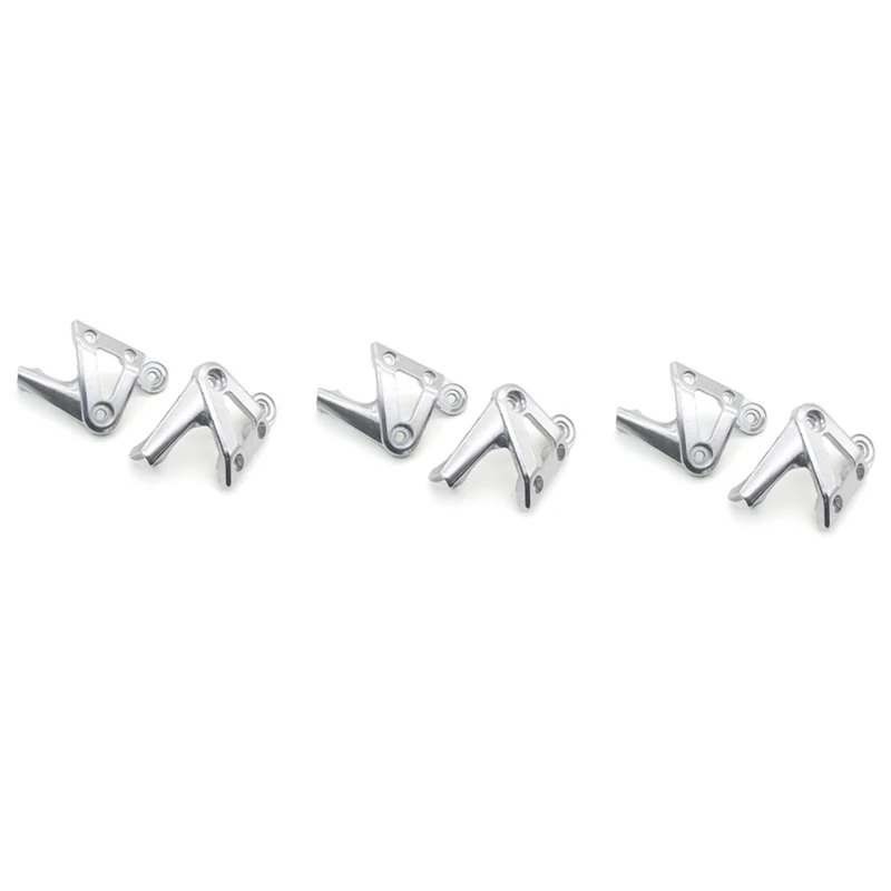 

6X Motorcycle Headlight Holders Brackets For Honda CB400 VTEC 1/2/3 1999-2008 VTEC400