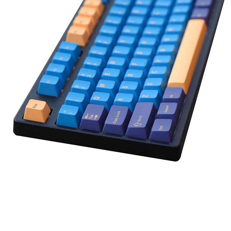 Chaves Conjunto Gmk Nautilus Keycaps Pbt Duplo Tiro Keycap Cereja Perfil Tampões Chaves com Iso Entrar 7u Barra de Espaço para a Disposição da ue 171 - Imagem 3