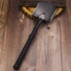 WPKOPYA U.S.A  440c Outdoor Multi-purpose fiberglass handle tactical shovel, jungle camping survival shovel, vehicle shovel 4