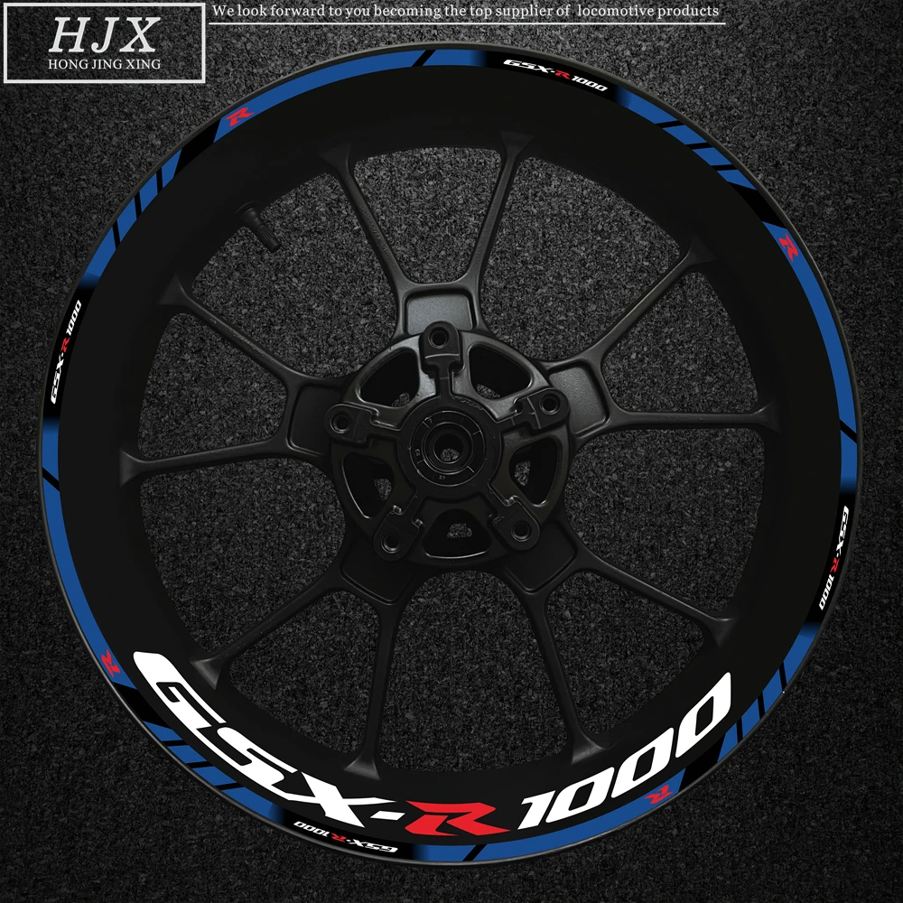 Reflective Stickers Thick Edge Stripe for Suzuki Gsxr1000 Motorcycle Rim Modification Mark,reflective stickers,motorcycle stickers,vinyl stickers,wheel hub stickers,custom stickers,motorcycle accessories