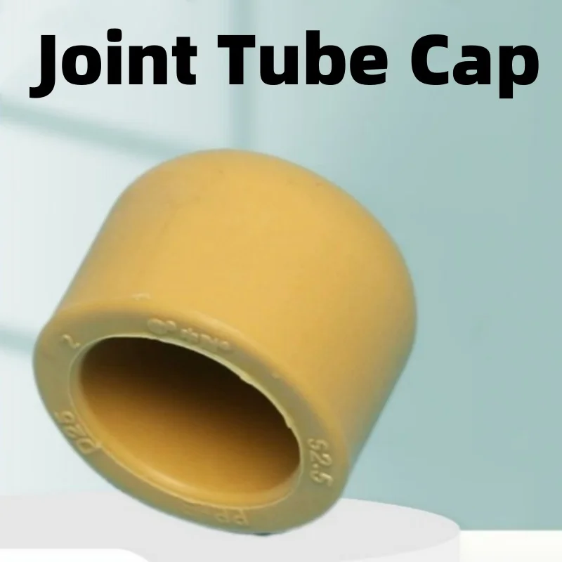 

PPR Hot Melt Pipe Cap Cold And Hot Water Pipe Joint Thickened Pipe 20mm Engineering Home Decoration Fittings Joint