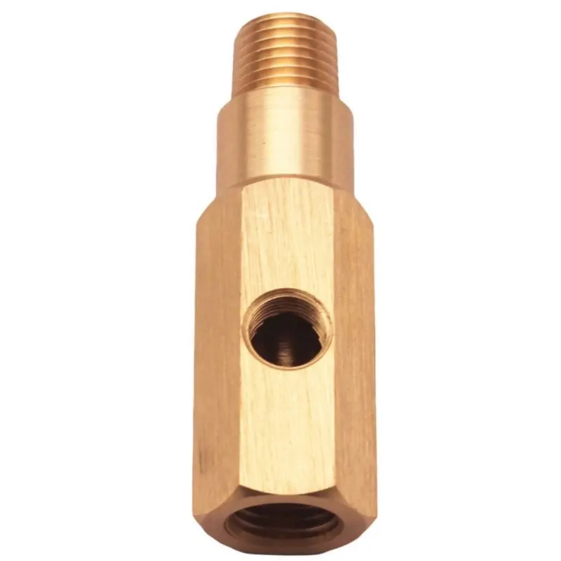 오일 압력 게이지 어댑터 황동 1/4 NPT SAAS T형 센더 BF용 BA FG 6/8용