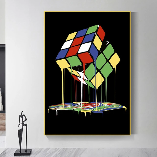 Cubo de Rubik de Xadrez, Pintura de Parede, Scrapbook, Colorir, Gravação em  relevo, Álbum, Modelo de cartões decorativos, DIY, 20x20cm, 1 Pc -  AliExpress