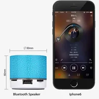 New Bluetooth Mini Speaker Wireless Speaker Colorful LED TF Card USB Subwoofer Portable MP3 Music Sound Column For PC Phone 2