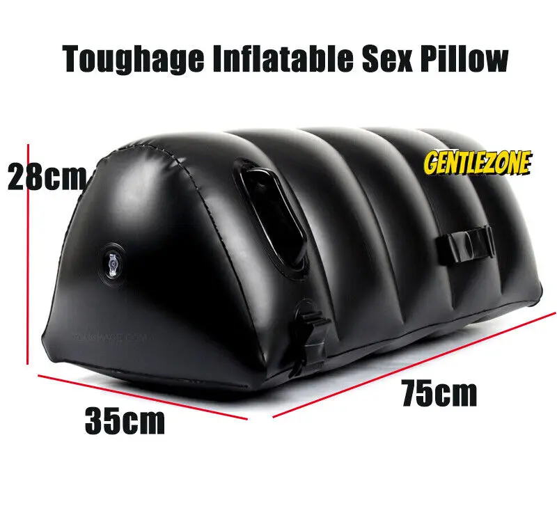 Inflatable Sex Furniture Open Leg Sofa Mat with Strap Chair Bed Sex Pillow Sofa Aid Cushion with Restraint Straps Handcuffs