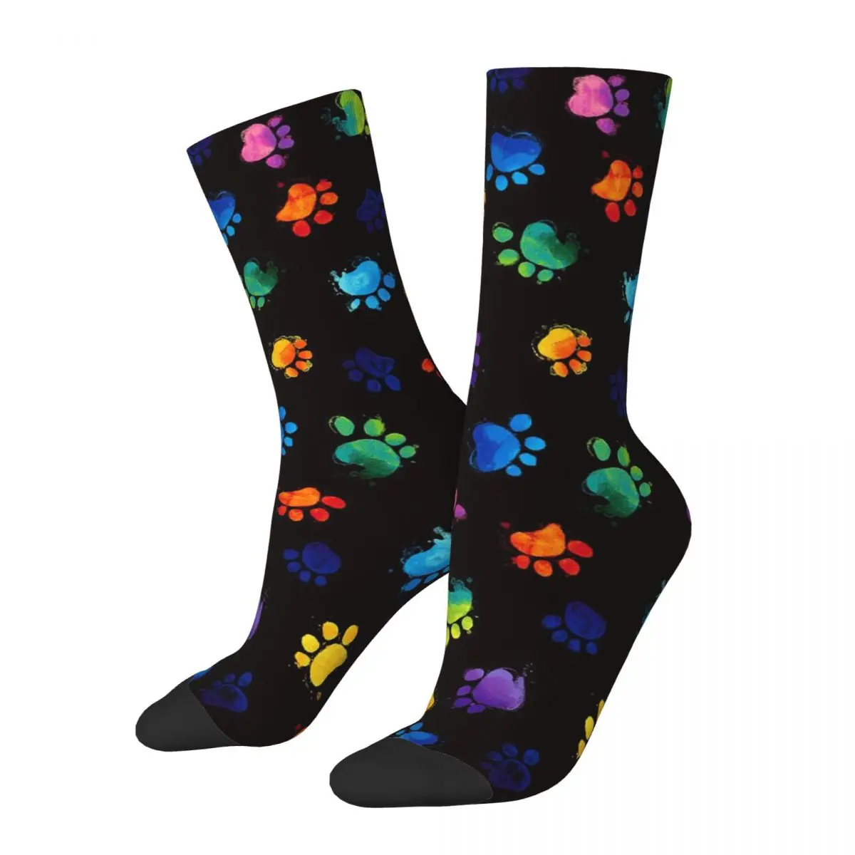 

Dog Paw French Bulldog Unisex Winter Socks Hip Hop Happy Socks Street Style Crazy Sock