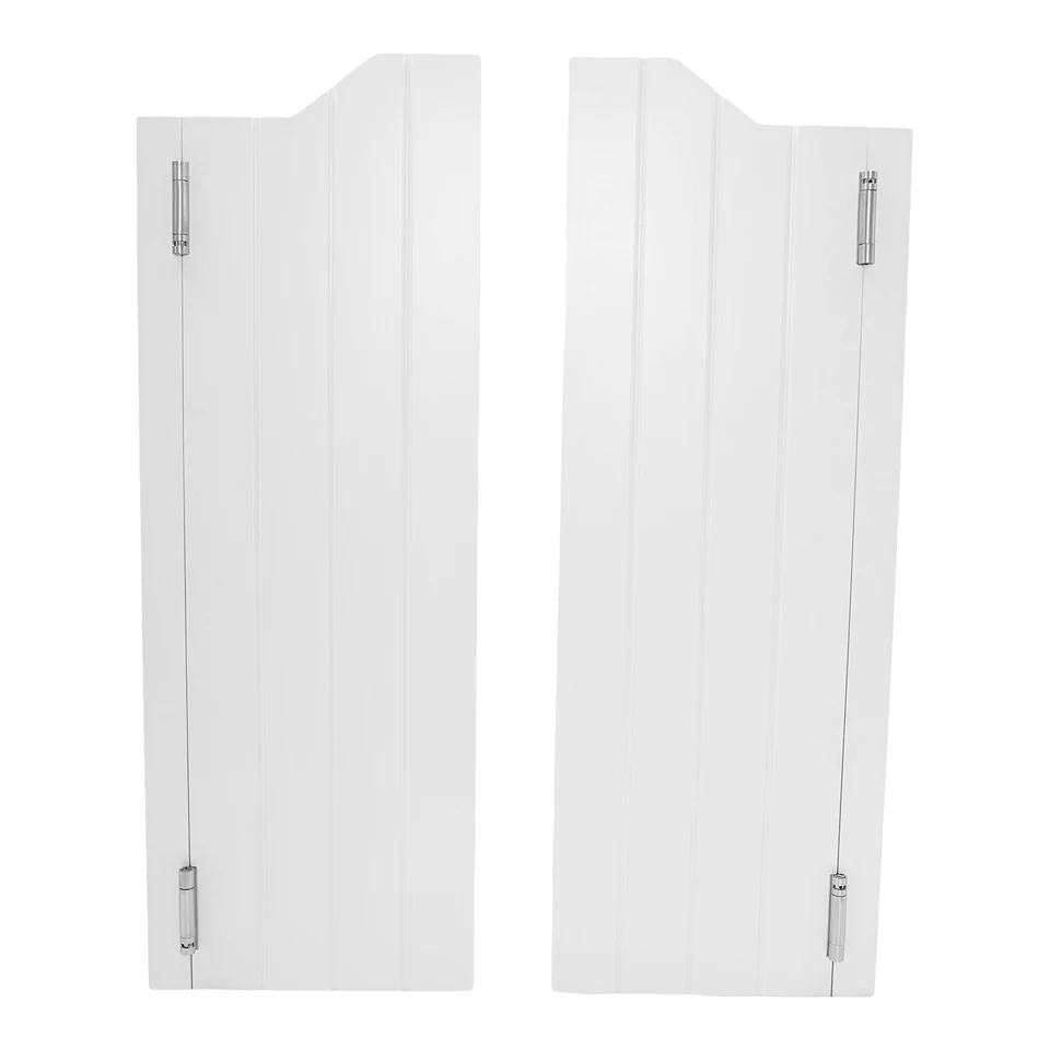 Solid Wood Double Partition Swing Door for Home
