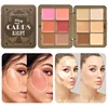 12 color plum concealer facelift powder blusher plate multi-function makeup plate poker iron box holiday gift 1