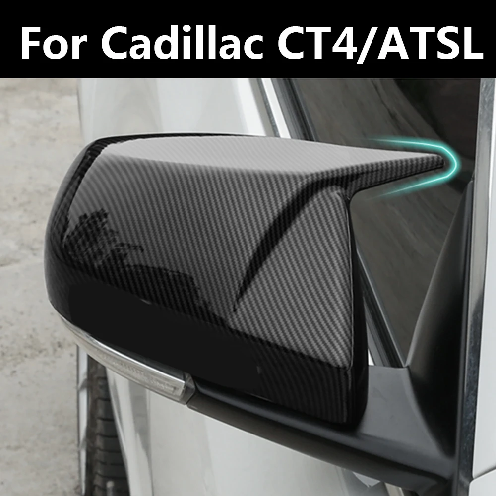 ForCadillacCT5CT6ATSLCT4CarbonFiberLookModifiedRearView