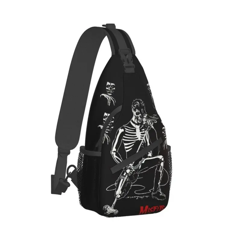 The Punk Rock Misfits Sling Chest Crossbody Bag Men Fashion Heavy Metal  Music Shoulder Backpack for Hiking - AliExpress