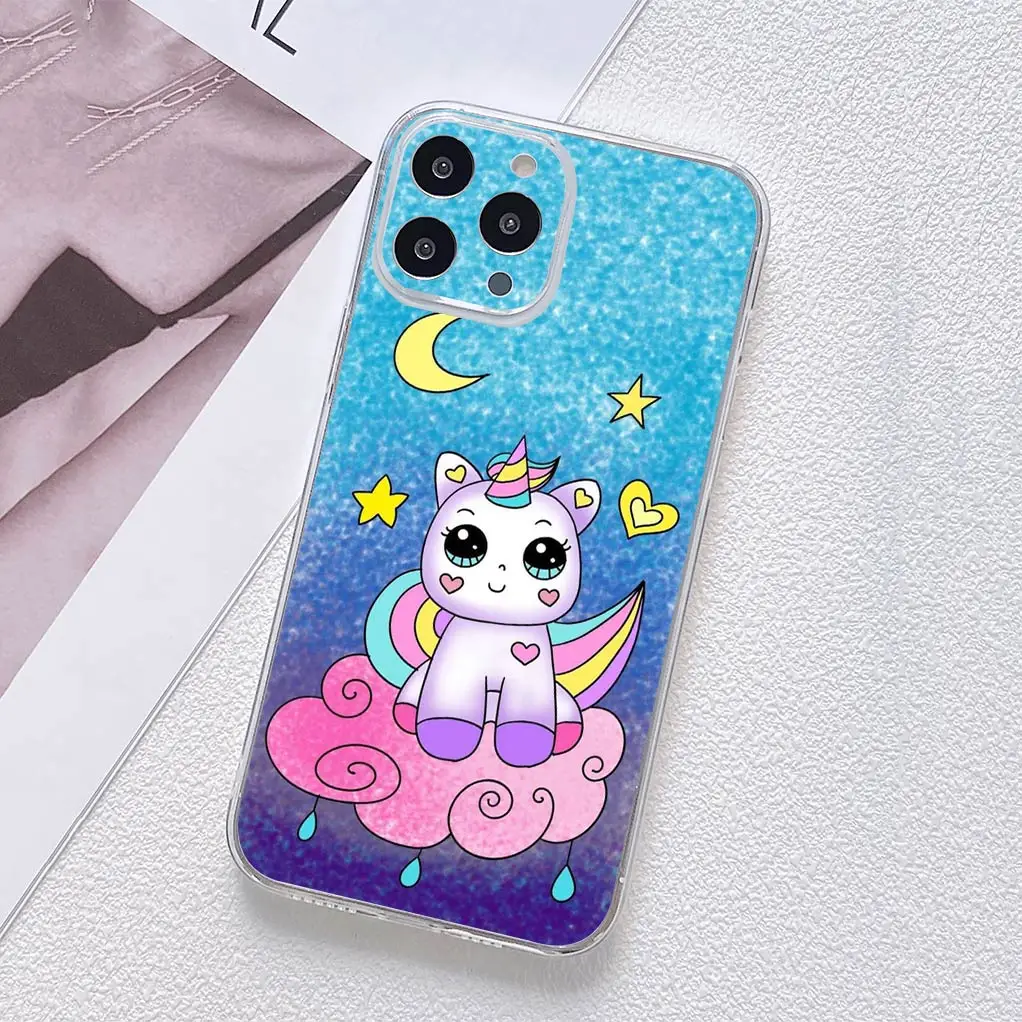 Unicorn Horse Silicone Phone Cover - Soft and Durable Case