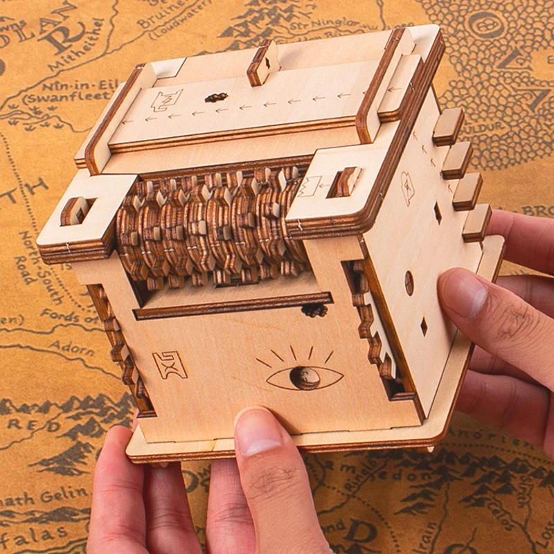 High Difficulty 3D Wooden Box Puzzle Brain Teaser Games For Adults Caja Rompecabezas IQ Toys Casse Tete Juegos Inteligencia wooden brain teaser puzzle 3d unlock breakout 2 luban lock educational intellectual toys iq games kids adults casse tete