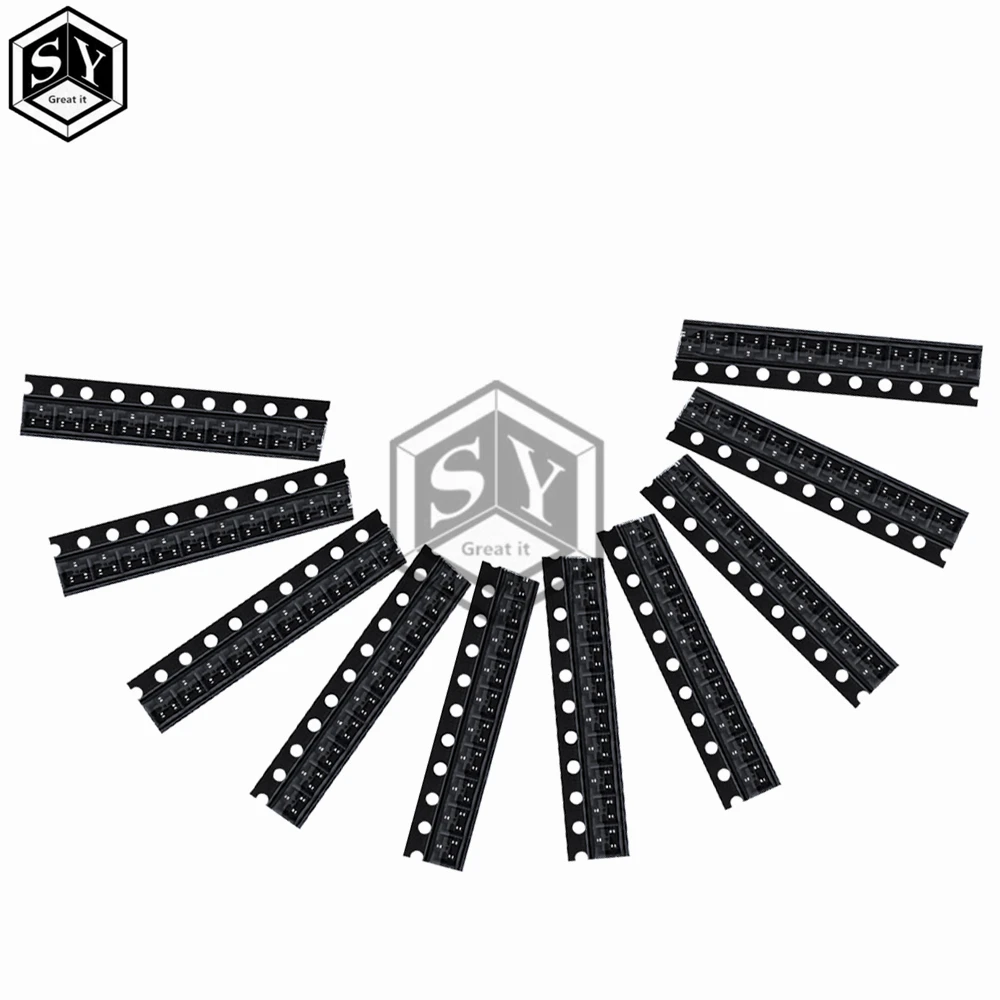 Enhanced SMD Transistor Kit - 100 Pieces, 10 Varieties