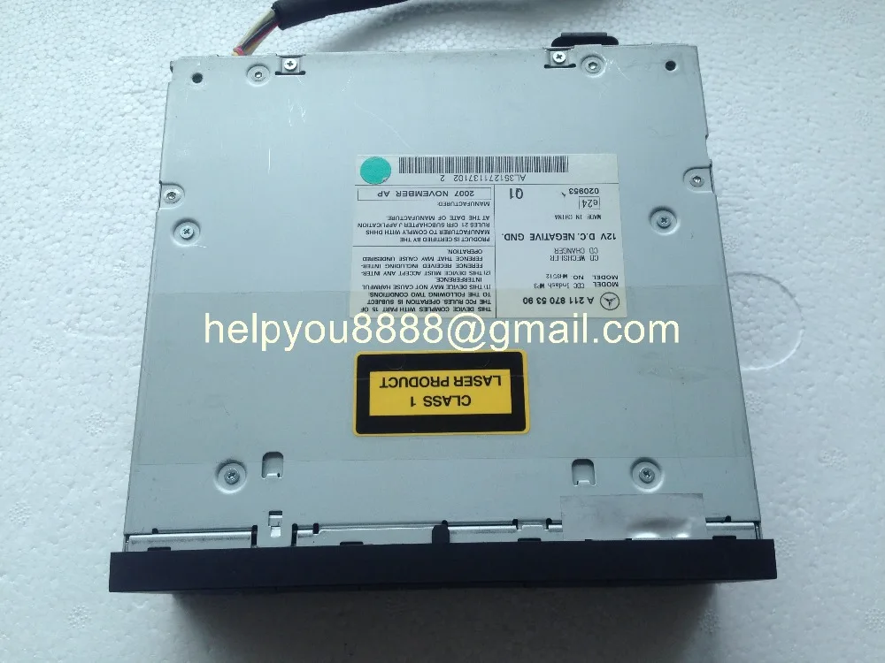 Alpine 6 CD Changer loader A 211 870 61 89 для Mercedes MH3512 CDC Indash MP3 LanRoveer Chrysler Автомобильное CD-радио disc