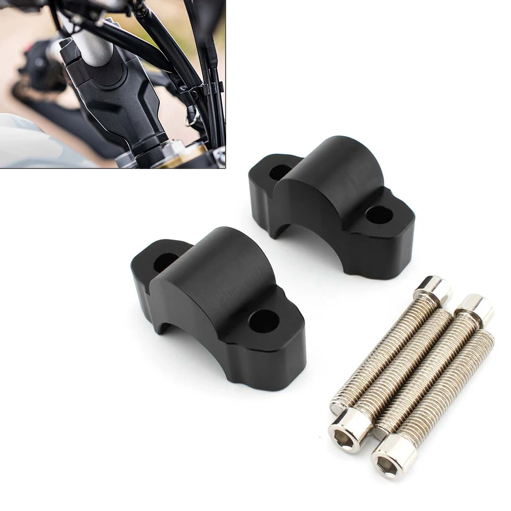 

Motorcycle Handlebar Lifts Mounting Clamp CNC for Yamaha Tenere700 xt700z xtz700 1994-2019 Black