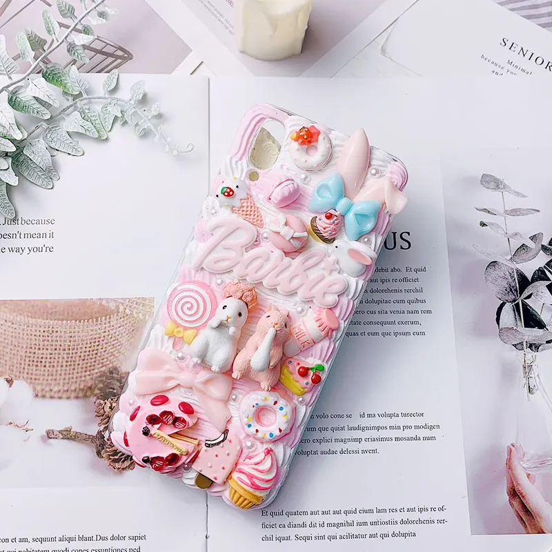 Sanrio Kuromi Manual Diy Material Kit Phone Case For Iphone 14 13