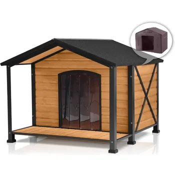 Insulated Dog House Outdoor 1