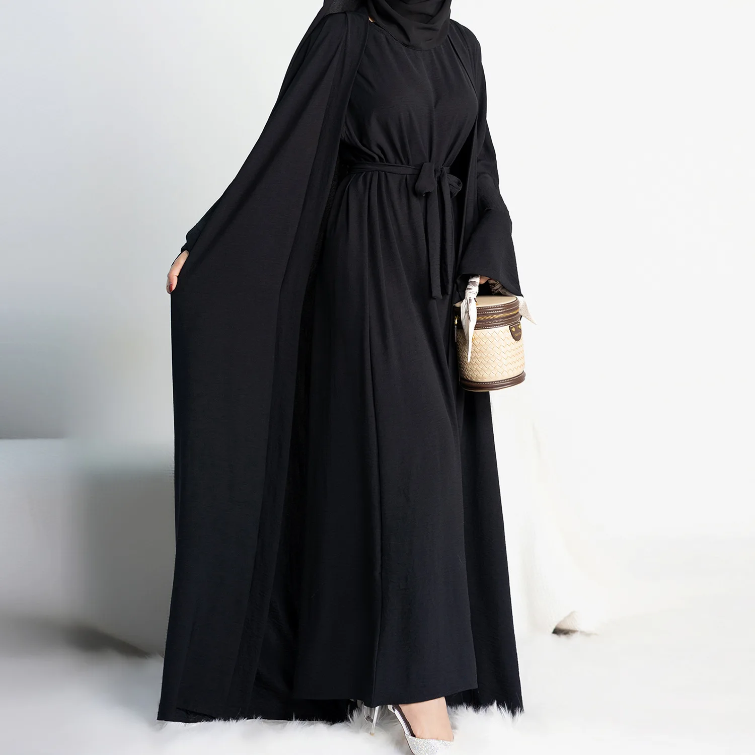 Black no scarf