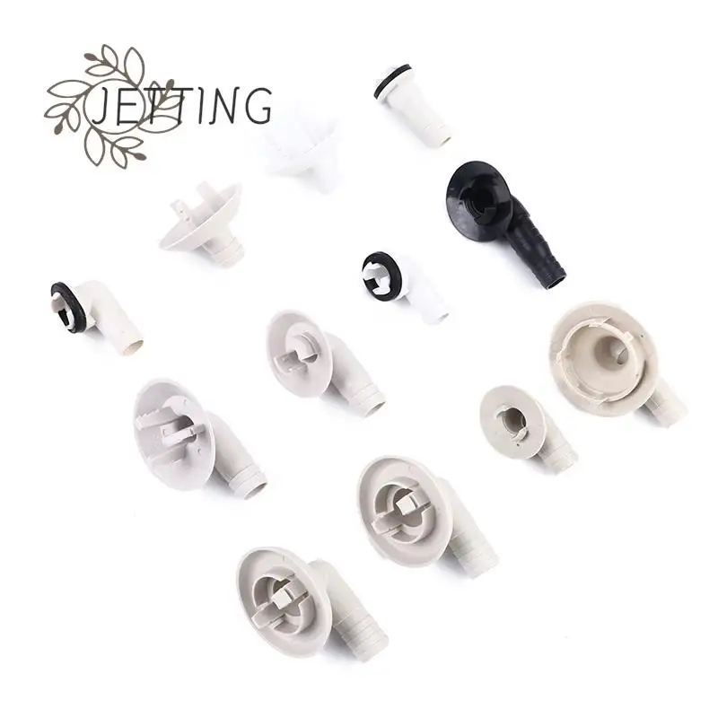 Air Conditioner Ac External Unit Drain Hose Connector Elbow Fitting With Rubber Ring For LG MEDIA HAIER KELON Panasonic GREE