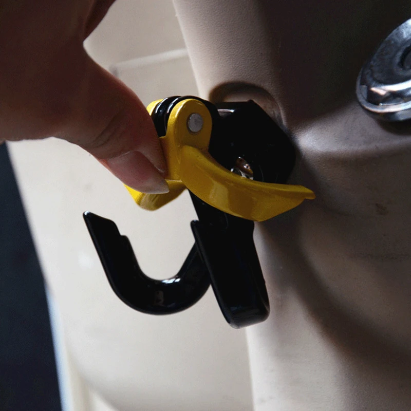 Motorcycle Hook Hanger Durable Aluminum Alloy Hand Bag Hook Luggage Shopping Bag Helmet Hanger Motorbike Accessories