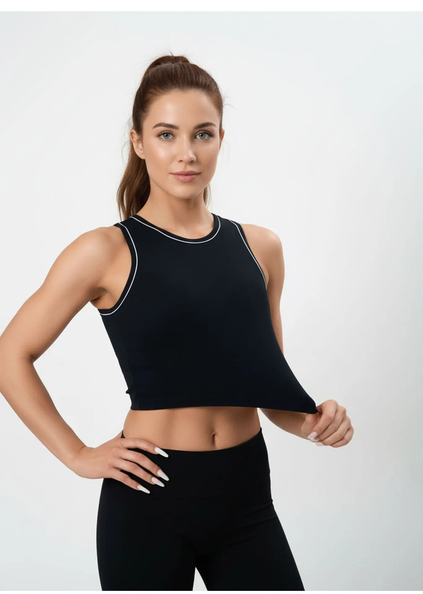 Débardeur Sport Femme avec Soutien-Gorge Intégré