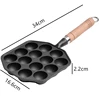 14Holes Non Stick Takoyaki Maker Octopus Ball Maker Octopus Baking Machine Home Cooking Baking Forms Mold Tray Kitchen 5