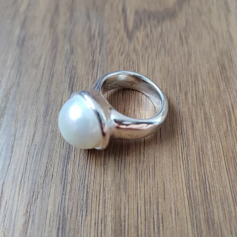 Elegant Summer Fairy Style Pearl and Turquoise Ring
