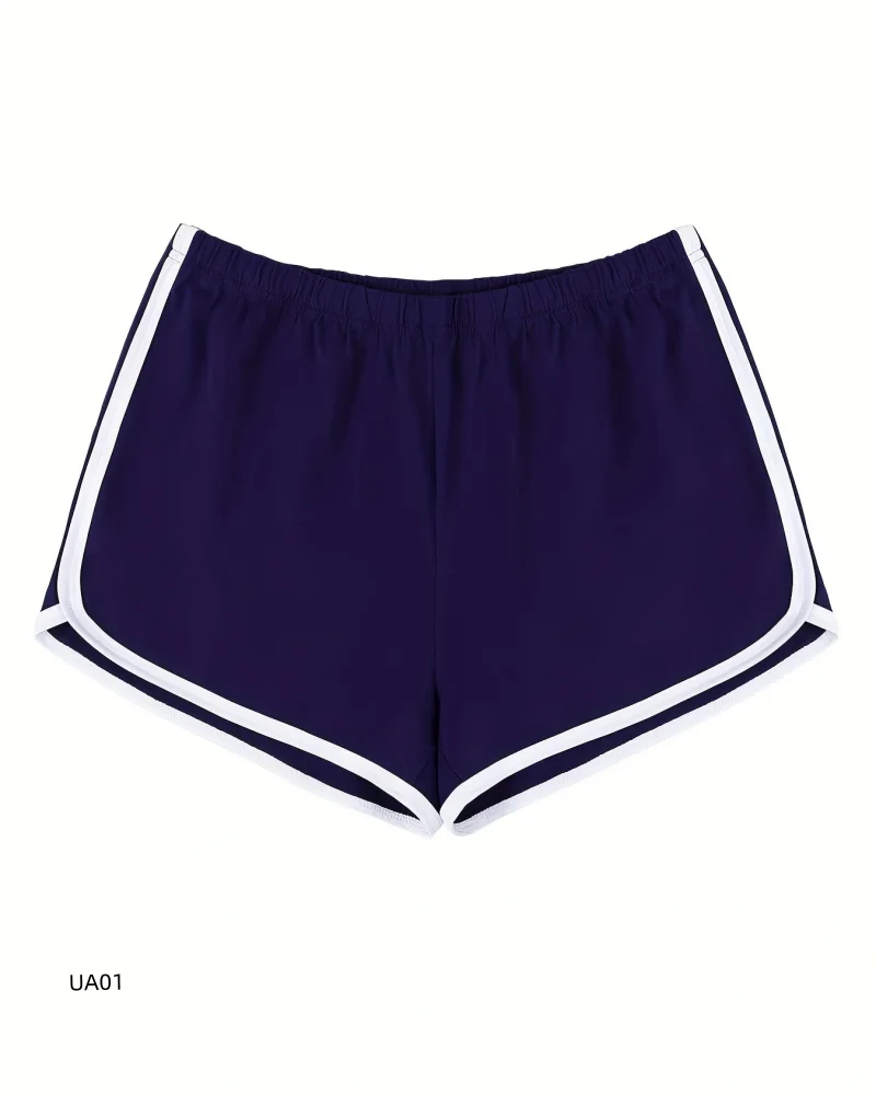 Women's Stylish Thin Breathable Yoga Shorts Casual Home Wear Sports Training Pants Gym Short Simple Comprehensive Wear