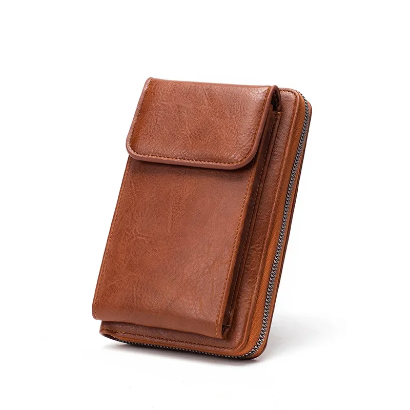 PU Leather Small Crossbody Bag Cell Phone Purse Wallet Large Capacity Card Clutch Handbag for Women Adjustable Strap