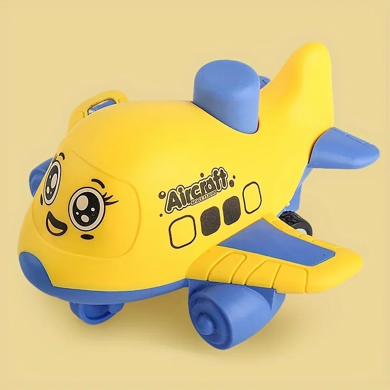 Small Aircraft Inertia Boys Kids Toys Kids Educational Toys Miniature Children Cartoon Plane Toy Inertia Toy aircraft inertia toy