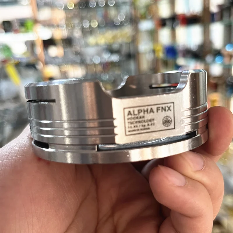 High Quality 304 Stainless Steel Coal Holders Alpha Hookah Shisha