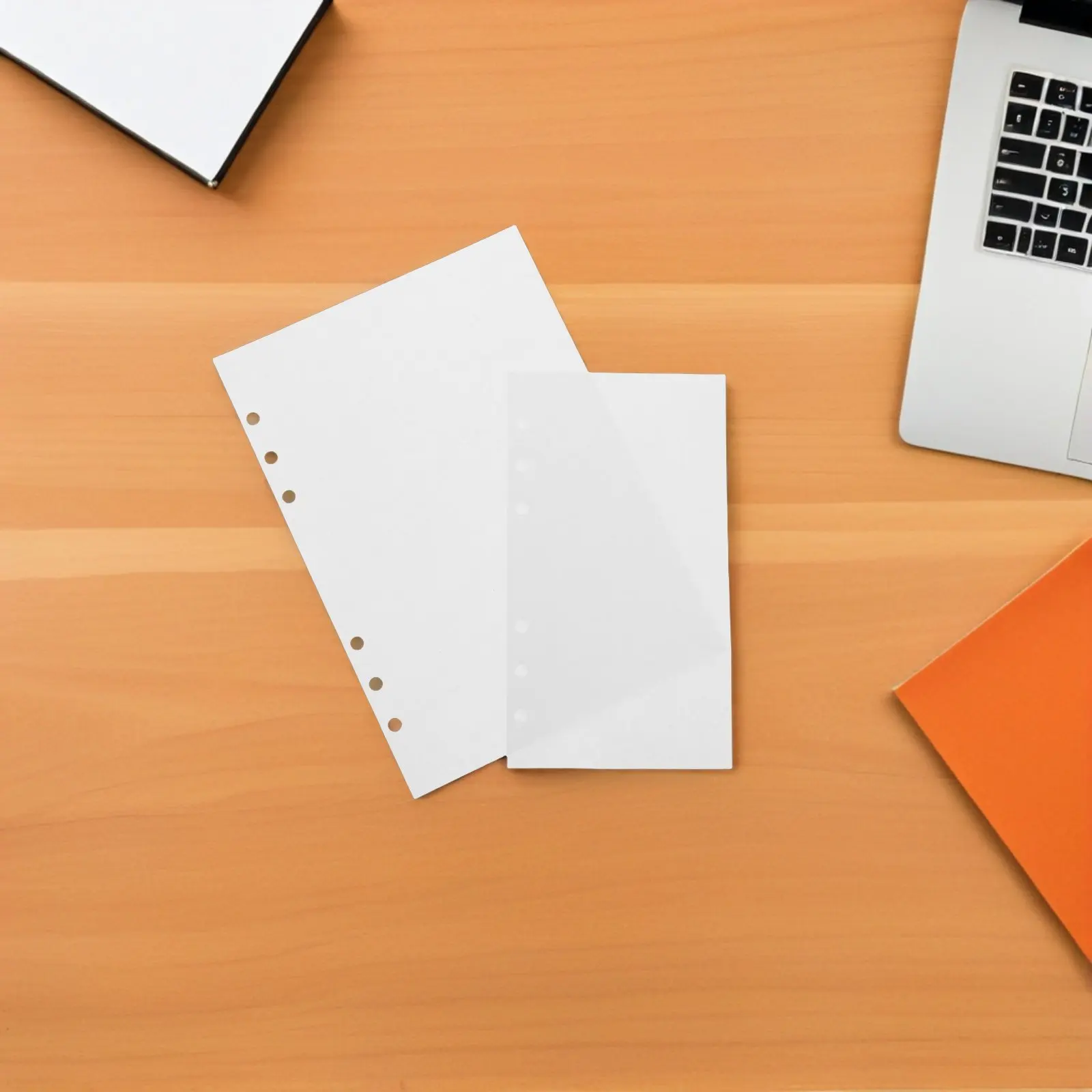 80개 양면 이형지 바인더 리필 재사용 가능 스티커 시트 플래너 스크랩북 비닐 ..