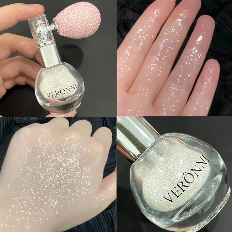 Diamond Highlighter Powder Spray Waterproof High Gloss Glitter Body Bronzer Highlight Powder Face Contour Illuminator Makeup 1 Diamond Highlighter Powder Spray Waterproof High Gloss Glitter Body Bronzer Highlight Powder Face Contour Illuminator Makeup 1