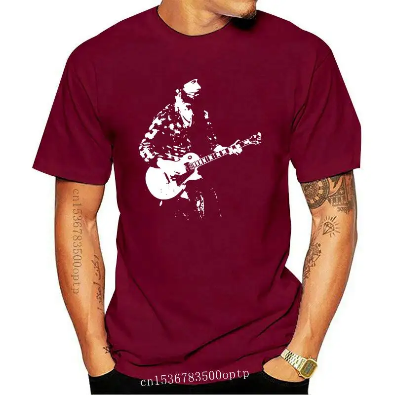Novità The Edge U2 Guitar Electric Acoustic Amp Band T Shirt Sunlight Basic Solid Design Interessante Magliette Da Uomo Euro Size 0