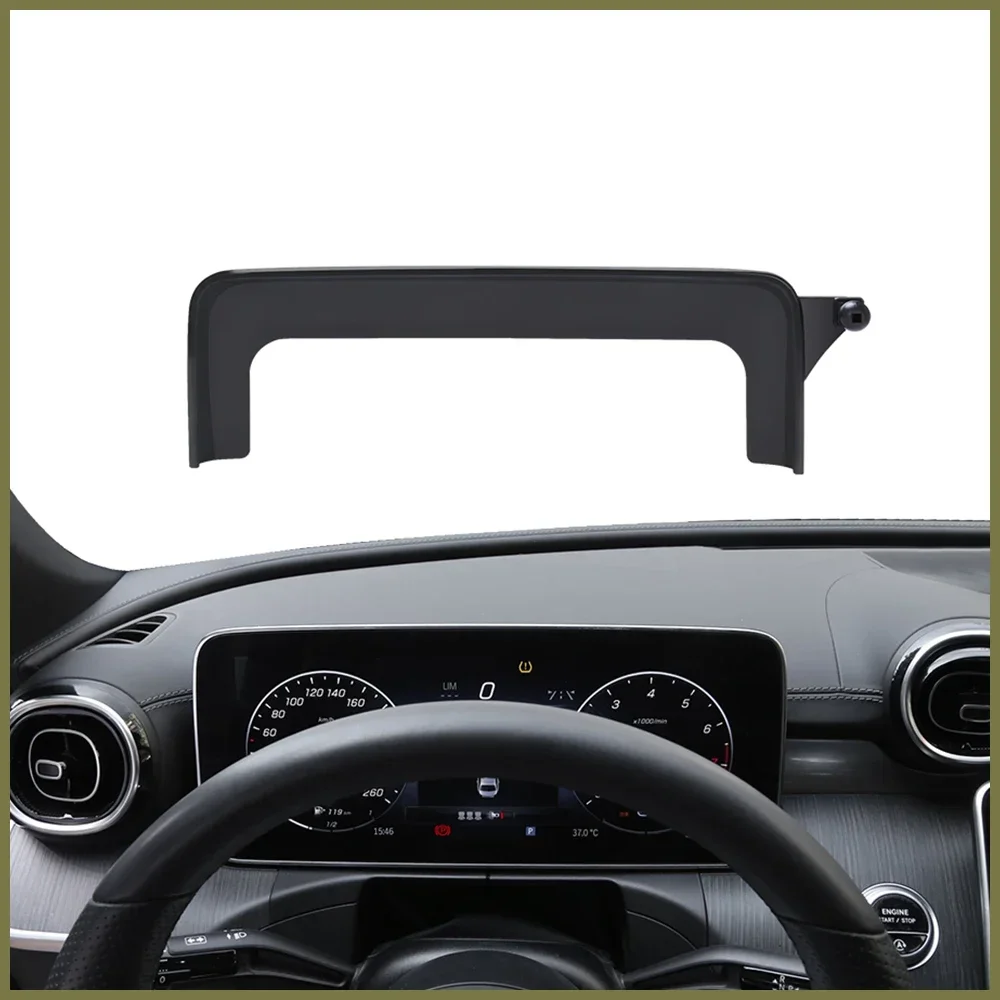 Multimedia Dashboard Screen 12.3inch Phone Holder For Mercedes Benz EQE Screen Frame Phone Bracket Cradle For EQE