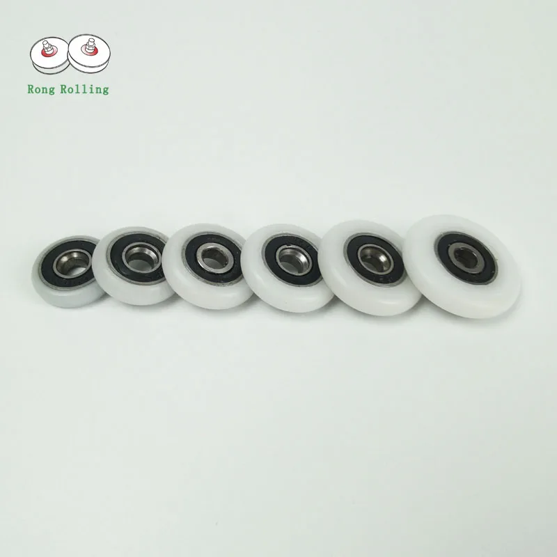 Shower Door Rollers Bathroom door runner sliding shower door roller/wheels/runner outside diameter 19mm/20mm/22mm/23mm/25mm/27mm bearing bore 5mm.