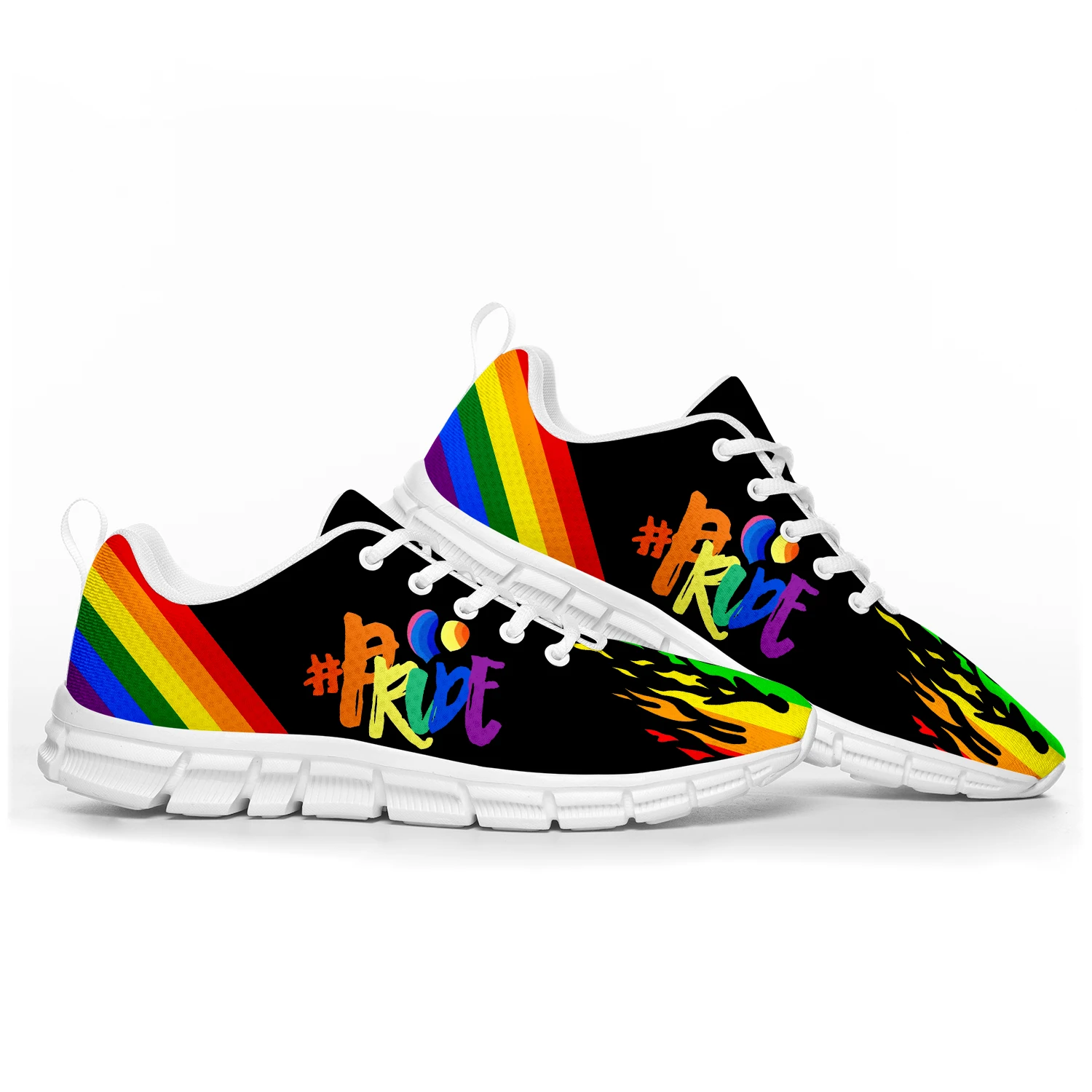 

Gay Pride Love Sports Shoes Mens Womens Teenager Kids Children Customized Sneakers Casual Tailor-Made Shoe High Quality Couple