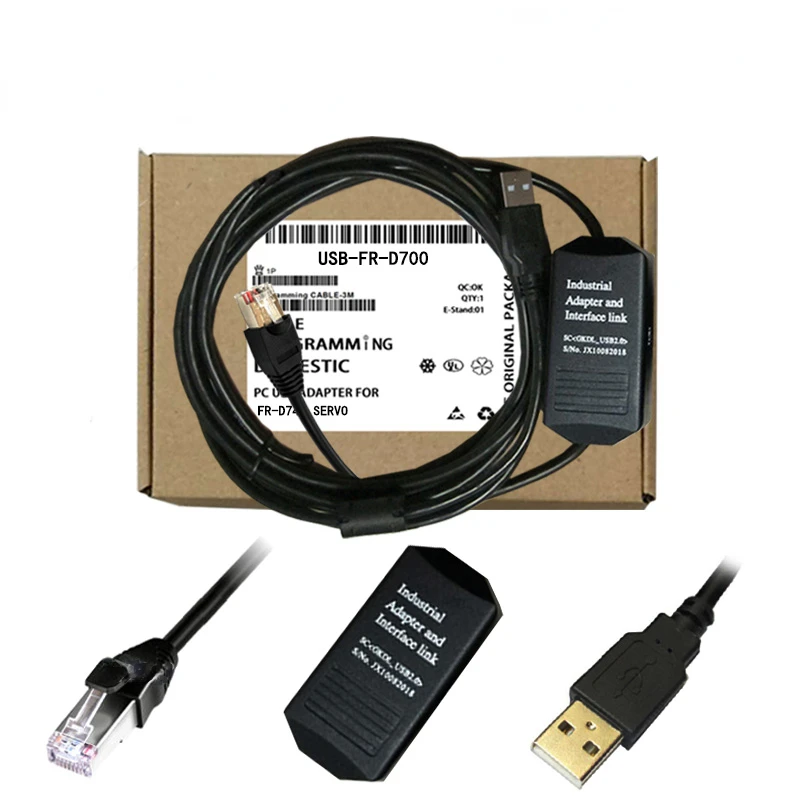 Dados Cabo para Mitsubishi Fr-d740 Series Inversor Depuração Usb Us-fr-d700