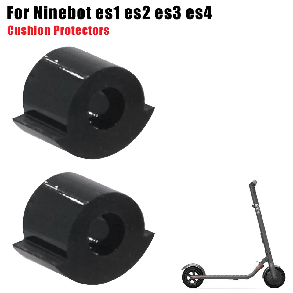 RETYLY Cuscini Pieghevoli In Gomma Per Ninebot ES1 ES2 ES3 ES4 – 2 Pezzi, Accessorio Anti-Usura Per Monopattino Elettrico Pieghevole