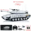 Gifts 3958 1/16 Heng Long RC Tank IDF Merkava MK IV Metal Driving Gearbox Tanks Cars Toys Radio Control Panzer Model TH23439 1