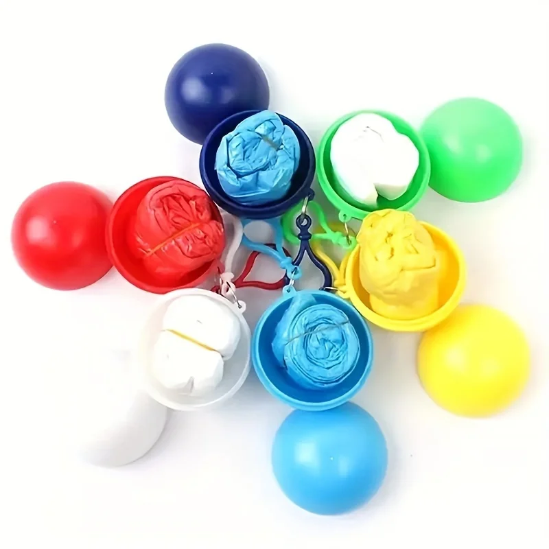 Raincoat poncho 1/3pcs Disposable Emergency Raincoat Foldable Keychain Rain Poncho In A Ball For Traveling Hiking Fishing Camping Outdoor Sport