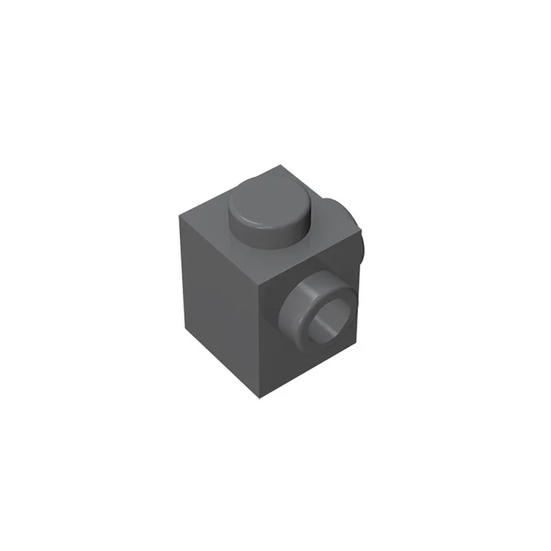 MOC 퍼즐 입자 26604 수정된 1x1 빌딩 블록 키트, 사이드 브릭 아이디어, DIY 장난감, 아이 선물, 드롭쉬핑, 10 개