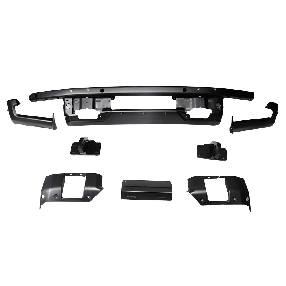 

High quality Front Bumper for 2021 2022 Ford Bronco 2 & 4 Door Kit offroad steel bar parts 4x4 accessories