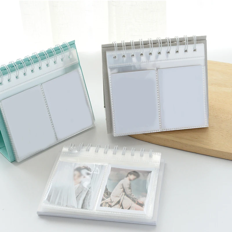 Mini Album Photo Transparent 3 Pouces, 288 Pochettes, Pour Appareil
