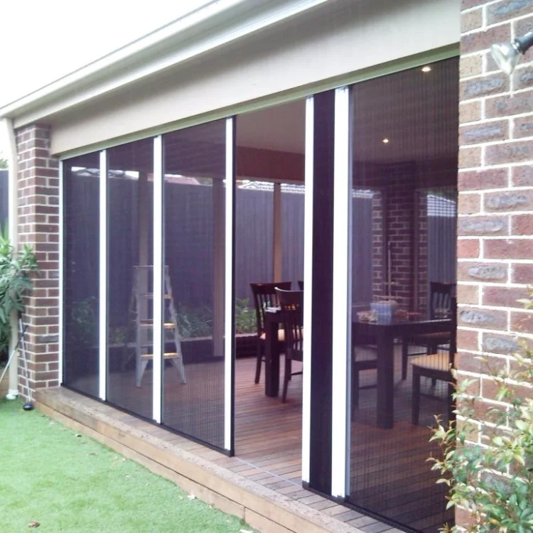 

pleated sand storm proof insect mosquito window door fly screen