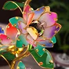 Lotus Lamp Buddha Front Light Supply Lamp S-shaped Lotus Lamp Buddhist Lamp Height 61cm Temple Home 3